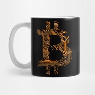 Bitcoint circuit Mug